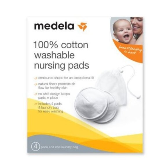 Medela Other - Medela Washable Nursing Pads 100% Cotton Nursing Pads
